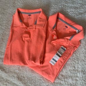 Bundle Boys (2) Shirts 10/12 (NWOT)+14/16 (NWT) Old Navy Orange short-sl…